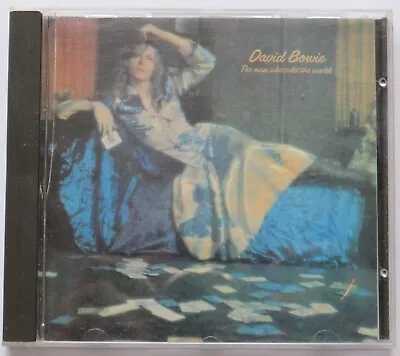 DAVID BOWIE - THE MAN WHO SOLD THE WORLD - CD 1990 - SILVER CD PRESS - W/ POSTER • £12.99