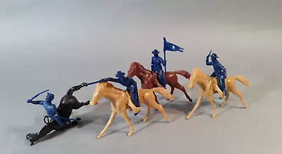 MARX Reissued Fort Apache Longcoats Blue & Gray Custer 7th Cavalry • $18