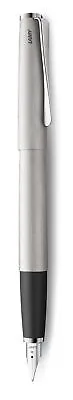 Lamy Studio Fountain Pen Stainless Steel Ex-Fine 4000433 • $46.50