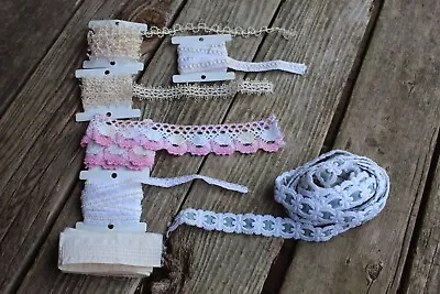 Vintage Lot Sewing Trims Crochet Bead Pearl • $10