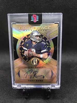 $119.99 • Buy Tony Romo 2021 Panini Gold Standard Golden Age Autograph 1/10 SP SSP