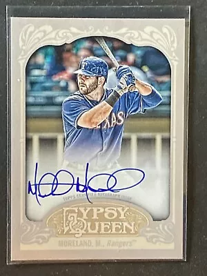 2012 Topps Gypsy Queen Mitch Moreland Auto - PWE .95 Shipping! • $5.95