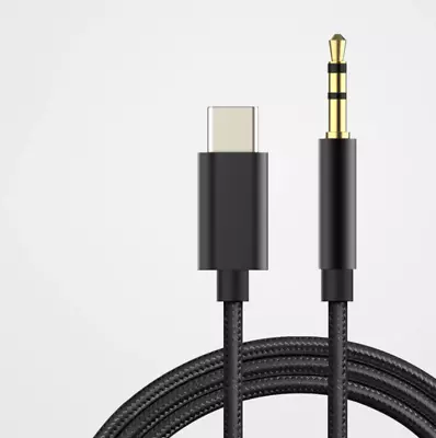 $5.99 • Buy Type C USB-C To 3.5mm Male Cord Audio AUX Car Stereo Cable Adapter For Samsung