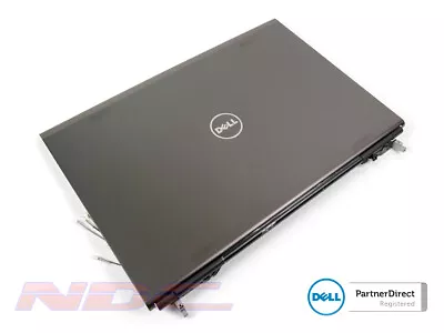 Dell Precision M4600 Laptop LCD Lid Cover + Hinges + WL Cables 04TY54 4TY54 (B) • £12.99