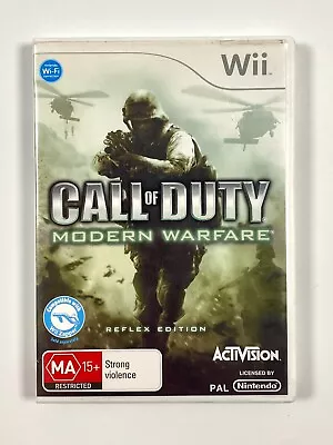 Nintendo Wii Call Of Duty: Modern Warfare - Free Postage - Excellent Condition • $5.89
