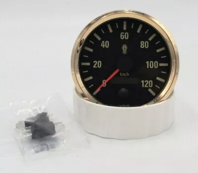 KENWORTH SingleVu Brand Speedo (Brass) Gauge Part No Q43-1205-002 ( Replaces • $687.39