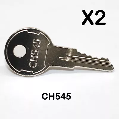 Two CH545 Keys ~ Tool Box Truck Trailer RV Horse Trailer Car Hauler Sure-Grip • $8.95