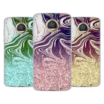 Official Nature Magick Glitter Marble Sparkle Soft Gel Case For Motorola Phones • $19.95