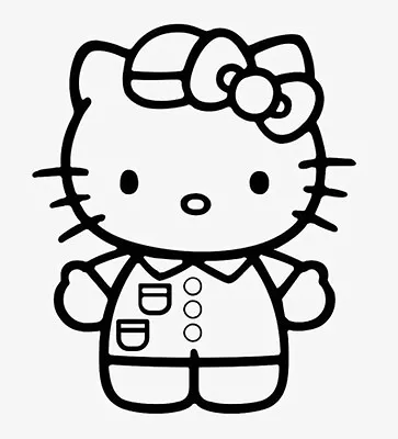 Decal Vinyl Truck Car Sticker - Hello Kitty Nurse • $17.09