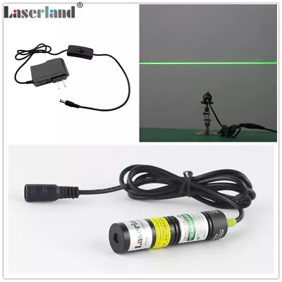 Laserland 1875 532nm Green Laser Line Generator Module Alignment Location • $25.83