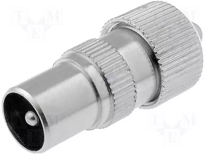 £2.99 • Buy Pack 2 TV Aerial Coax Coaxial Plug Connector Freeview  Screw Fit 