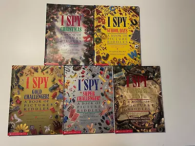 I Spy Lot Of 5 Hardcover Books - Excellent! • $44