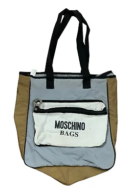 Vintage Moschino Bags 3M Reflective Tote Bag 90s Multicolor • $95