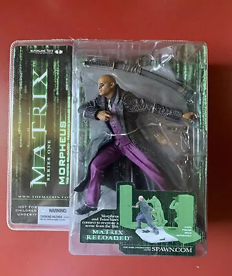 The Matrix Reloaded Series One - Morpheus Action Figure (McFarlane Toys 2003) • $88.33