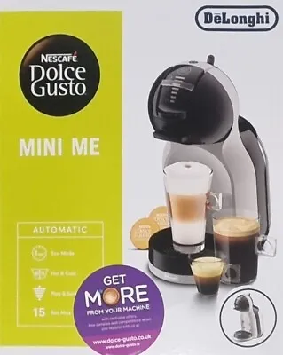 Dolce Gusto Mini Me Nescafé Coffee Machine - Black/Grey (EDG155.BG) • £35