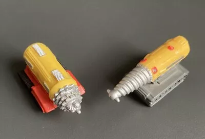 Thunderbirds Matchbox Mini Figure Drill Vehicle Toys - Lot Of 2 • £8