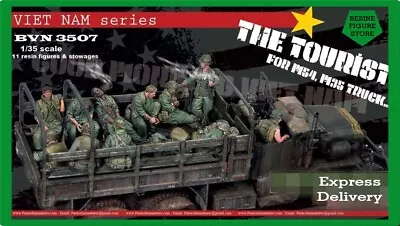$31.15 • Buy 1/35 Resin Figure Kit 11pcs US Soldiers Vietnam War (no Car) US Army Unpainted