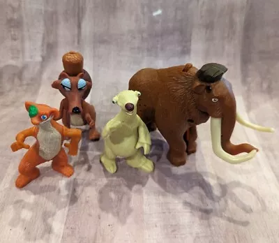 Ice Age Movie McDonald's Toy Lot Buck Sid Scratte Manny • $19.95