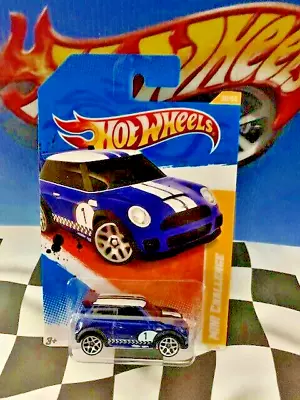 Hot Wheels 2011 New Models 30/50 030 Mini Cooper S Challenge BLUE Y5 • $11.39