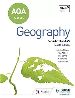 AQA A-level Geography Fourth Edition Whittaker Ian • £15.99