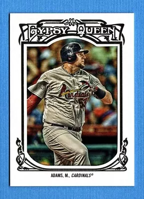 2013 Topps Gypsy Queen Framed White #89 Matt Adams Cardinals • $1