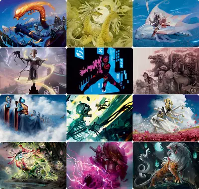 MTG Kamigawa Neon Dynasty Art Series NON-SIGNATURE Cards CHOOSE ART STYLE • $0.99