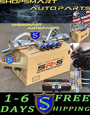 $749.99 • Buy Srs Catback Exhaust For 97- 04 Chevy Corvette C5/z06 5.7l Ls Quad 4  Burnt Tip