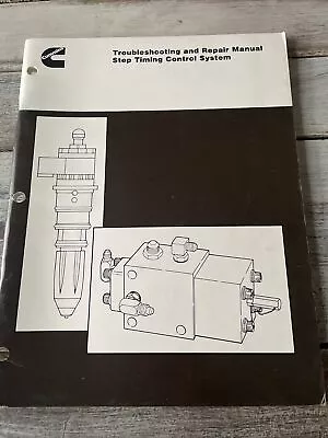 Cummins Step Timing Control System Troubleshooting Repair Manual NT NH PT Fuel • $56.99