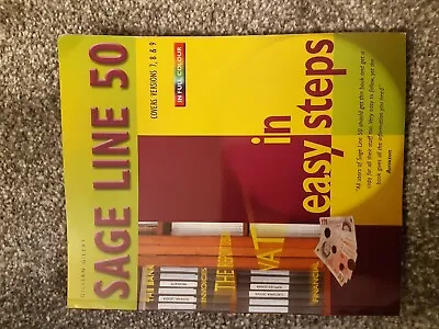 Sage Line 50 V9 In Easy Steps: V. 7-9 By Gillian Gilert (Paperback 2003) • £10