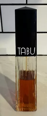 Vintage Tabu Eau De Cologne Pure Spray 1.5 Fl Oz Dana Perfumes Corp Used • $4.99