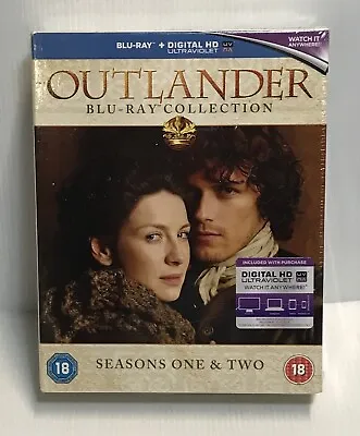 $45 • Buy Outlander Season 1 & 2 Blu-Ray Collection Brand New Region-ALL