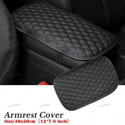 Armrest Pad Cover Center Console Box Cushion Protector Accessories For Car Black • $3.99