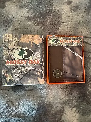 Mossy Oak Brown Camo Wallet Bi Fold Wallet • $19.99