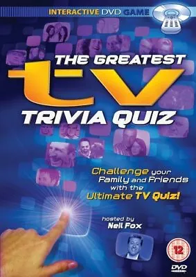 The Greatest TV Trivia Quiz DVD Interactive Game (2005) • £2.52