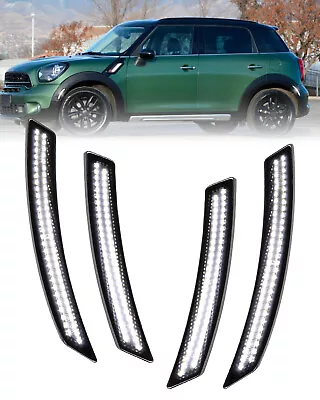 Smoked For MINI Cooper R55 R56 R57 R58 R60 R61 LED Front Rear Side Marker Light • $37.99