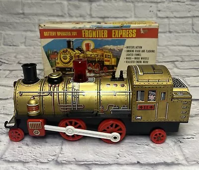 Vintage 🔥 Battery Operated Toy Train Frontier Express Japan - GREAT CONDITION • $33.91