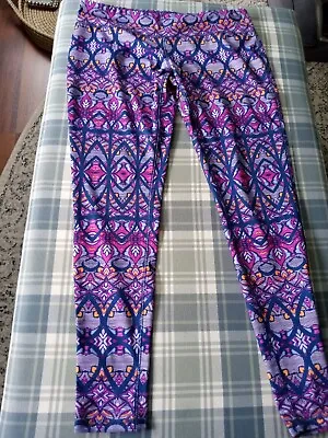 Mossimo Supply Co Leggings Yoga Pants Multicolor Patterned Womens Large • $2