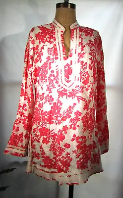 MALVIN Hamburg Linen Tunic Blouse Size Medium • $16.99