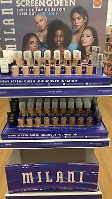 Milani Screen Queen Foundation Primer Highlighter Blush Eyeliner Brow U Pick • $7.88