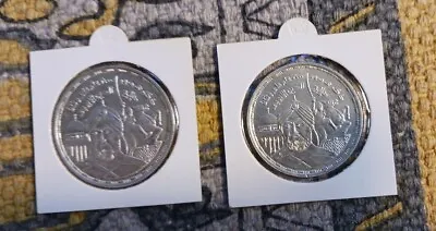 1994 Egypt 2 Silver Coins Sets 1 & 5 Pounds  Saladin (Salah Al-Din) KM#761 UNC. • $125