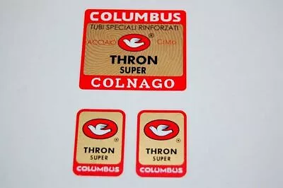 Columbus Colnago Thron Super Decal Set Sticker Adesivi Autocollant ステッ • $19.51