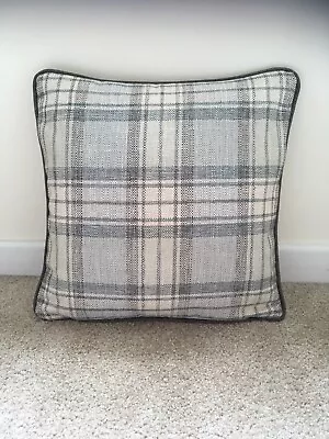 Handmade Piped Cushion Cover ILiv Shaker Check Eau De Nil 18” 45 Cm • £6.99