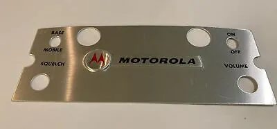 Motorola MOTRACMOCOM-70 Control Head Escutcheon Label 1 Freq Base/mobile ItemL • $17