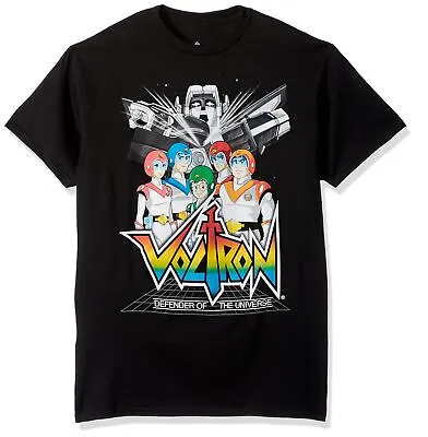 Voltron Adult New T-Shirt - Team Picture Defender Of The Universe • $14.98