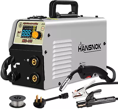 110V/220V Flux Core MIG Welder/Lift Tig/Stick 3 In 1 Welding Machine With Synerg • $158.79