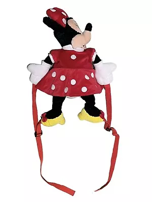 Disney Parks Disneyland World Kid’s 20” Minnie Mouse Plush Backpack NWOT • $24.99