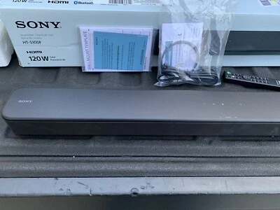 $65 • Buy Sony HT-S100F 120W 2-Ch Bluetooth Stereo Sound Bar With USB HDMI Optical Input