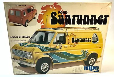 MPC 1:25 Scale Ford Sunrunner Custom Van Vintage Original Boxed Model Kit • $14.50