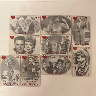 Lucille Ball  I Love Lucy  Collector Phone Cards (SET) • $89.99