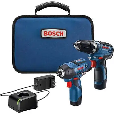 Bosch GXL12V-220B22 12V Max Brushless Cordless 2 Tool Combo Kit W/ Batteries • $189